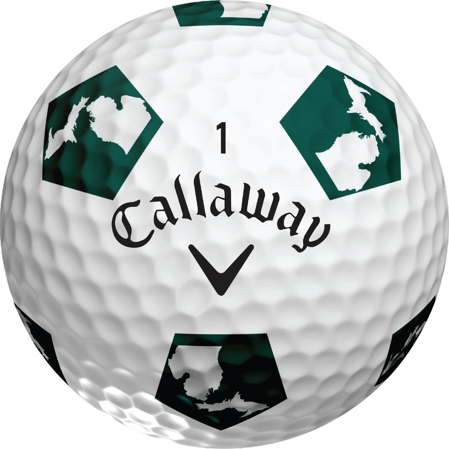 Callaway Chrome Soft Truvis State Of Michigan Golf Balls 2022 In Green 